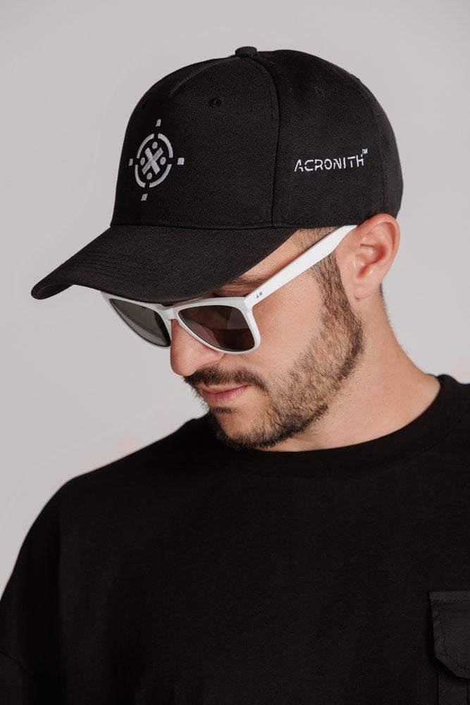 LOGO CAP - BLACK